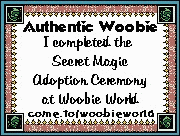 Adopt A Woobie Today!